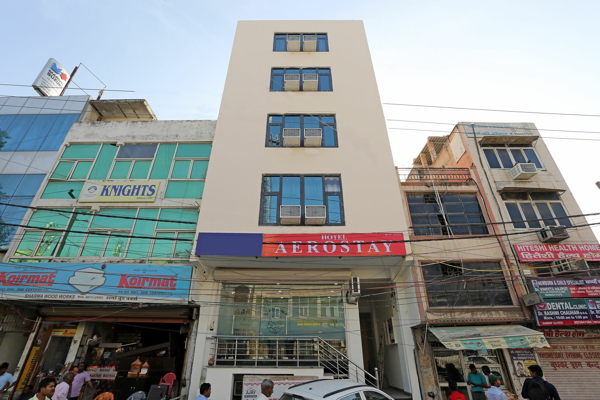 Hotel Aero Stay Νέο Δελχί Εξωτερικό φωτογραφία